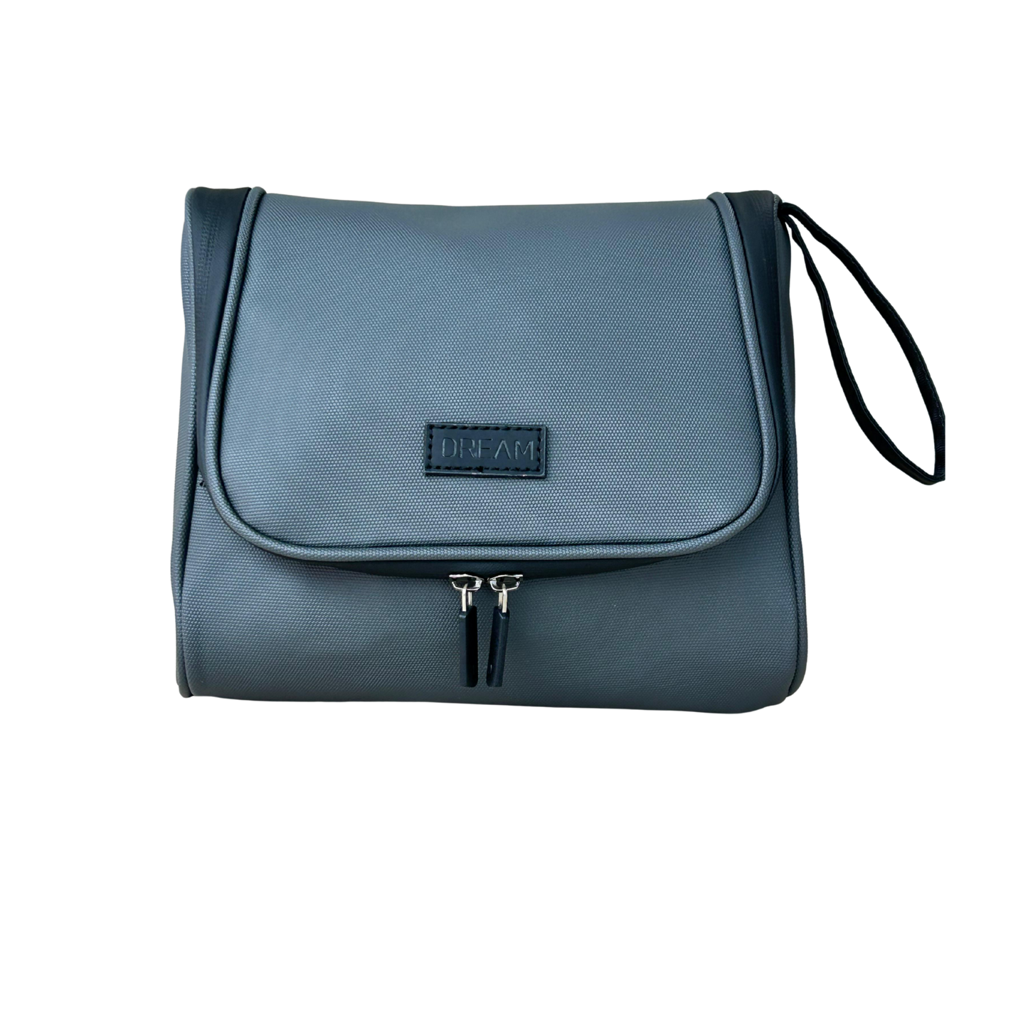 Neceser de viaje plegable color gris con múltiples compartimentos – Dream