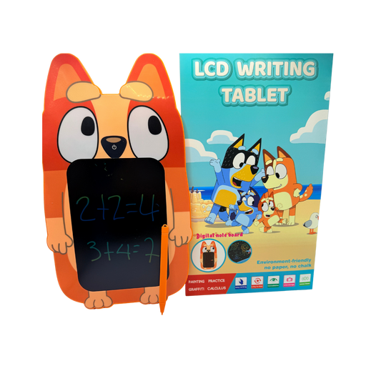 Tableta digital LCD para dibujo y escritura con diseño de bingo café