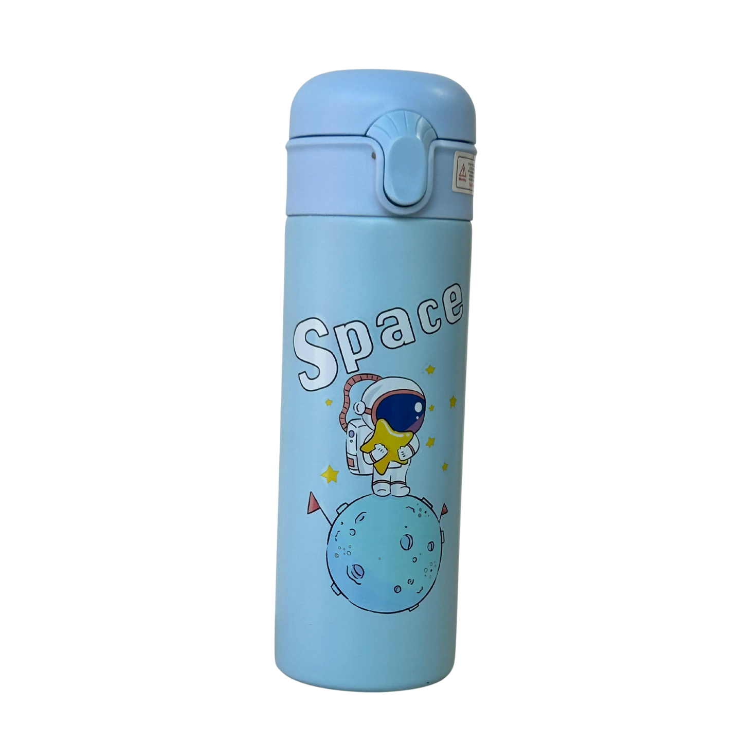 Termo portátil azul con diseño astronáutico infantil – Space